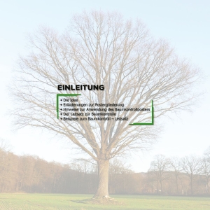 Baumposter - Kapitel1: Einleitung und Erläuterung des Leitsatzes zur Baumkontrolle
